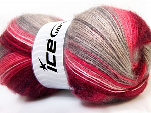 Angora Active Pink Maroon Grey Burgundy