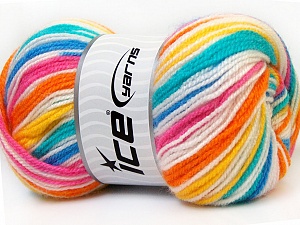 GumBall Yellow White Turquoise Pink Orange Blue