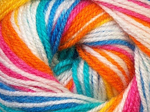 GumBall Yellow White Turquoise Pink Orange Blue