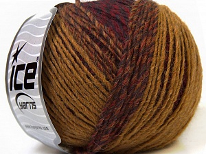 Peru Alpaca Light Navy Green Camel Burgundy