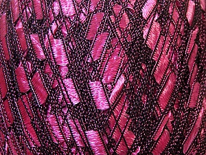 Ladder Pink Black Trellis