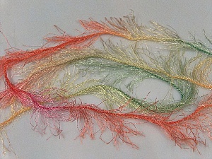 Long Eyelash Yellow, Green, Pink