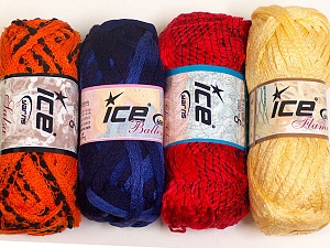 Scarf Yarns Mixed Lot Scarf Yarns