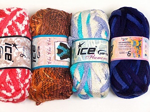 Scarf Yarns Mixed Lot Scarf Yarns