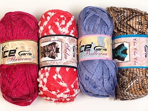 Scarf Yarns Mixed Lot Scarf Yarns