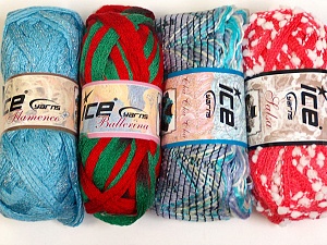 Scarf Yarns Mixed Lot Scarf Yarns