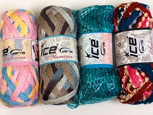 Scarf Yarns Mixed Lot Scarf Yarns