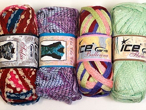 Scarf Yarns Mixed Lot Scarf Yarns