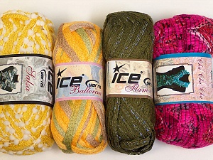 Scarf Yarns Mixed Lot Scarf Yarns