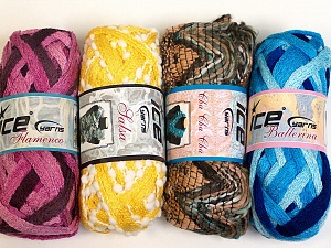 Scarf Yarns Mixed Lot Scarf Yarns