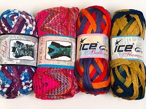 Scarf Yarns Mixed Lot Scarf Yarns