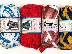 Scarf Yarns Mixed Lot Scarf Yarns