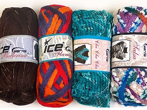 Scarf Yarns Mixed Lot Scarf Yarns