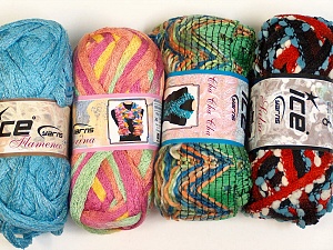 Scarf Yarns Mixed Lot Scarf Yarns
