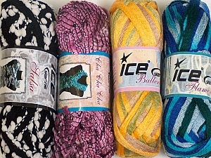 Scarf Yarns Mixed Lot Scarf Yarns