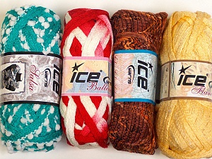 Scarf Yarns Mixed Lot Scarf Yarns