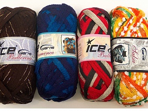 Scarf Yarns Mixed Lot Scarf Yarns