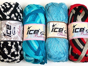 Scarf Yarns Mixed Lot Scarf Yarns