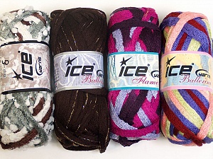Scarf Yarns Mixed Lot Scarf Yarns