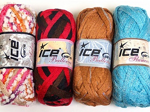 Scarf Yarns Mixed Lot Scarf Yarns