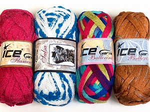 Scarf Yarns Mixed Lot Scarf Yarns