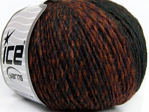 Peru Alpaca Light Copper Brown Black