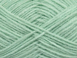 Baby Wool Mint Green