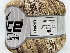 Ladder Cream Camel Beige Trellis