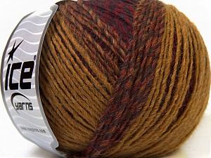 Peru Alpaca Light Navy Green Camel Burgundy