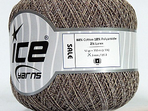 Sale Metallic Cream Brown