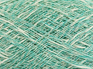Sale Metallic White Silver Mint Green