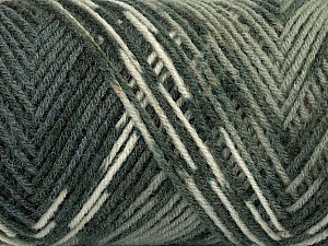 Bonito Ethnic White Grey Shades