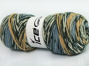 Bonito Ethnic White Lilac Light Brown Grey
