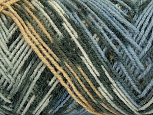 Bonito Ethnic White Lilac Light Brown Grey