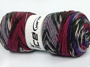Bonito Ethnic Purple Lilac Fuchsia Black