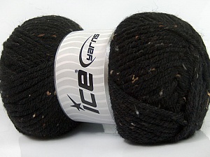 Wool Tweed Superbulky Siyah