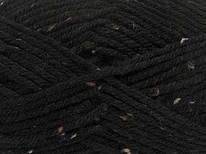 Wool Tweed Superbulky Siyah
