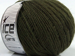 Flamme Wool Light Dark Khaki