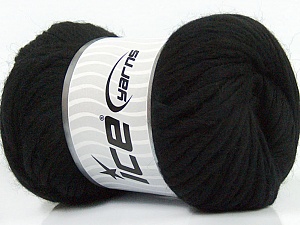 Pure Wool Bulky Siyah