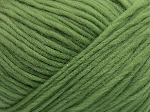 Pure Wool Bulky Yeşil