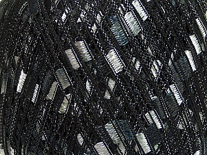 Ladder Gümüş Gri Tonları Siyah Trellis
