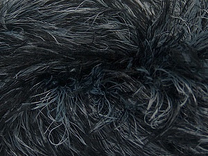 Smooth Fur Gri Siyah