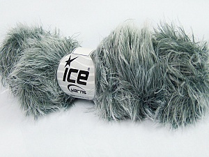 Smooth Fur White Grey