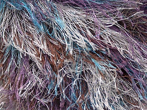 Long Eyelash Colorful Gümüş Leylak Kahverengi Mavi