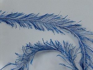 Eyelash 100gr Blue, White