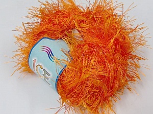 Long Eyelash Bright Orange