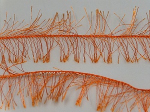 Long Eyelash Bright Orange