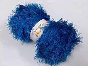 Eyelash 100gr Solid, Blue
