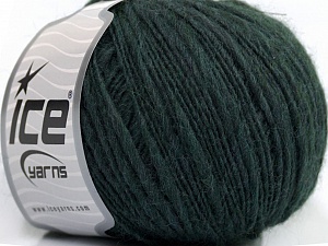 Flamme Wool Light Dark Green