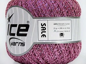 Simli İplik Açık Pembe